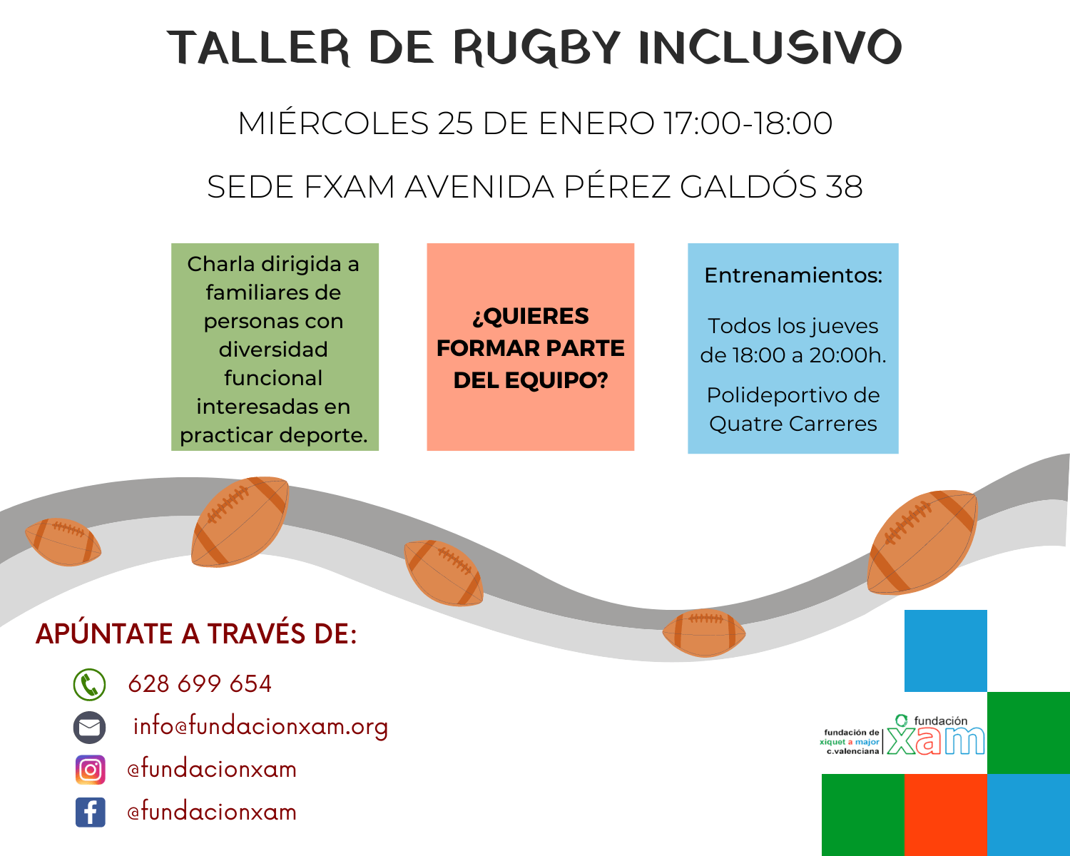 Taller Rugby Inclusivo