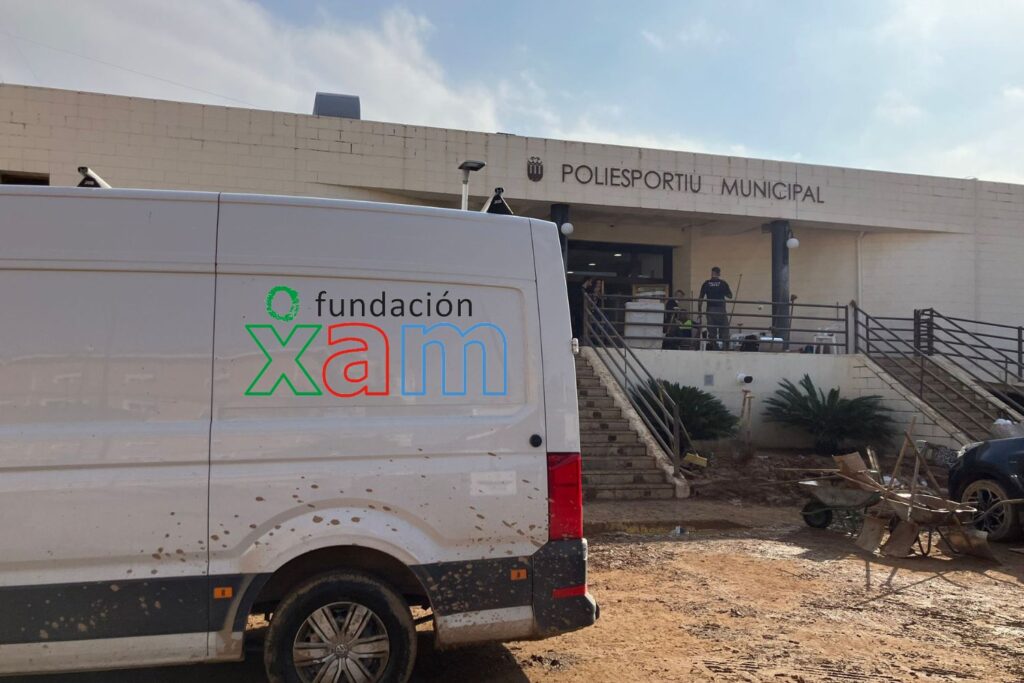 Fundación XAM con los afectados por la DANA