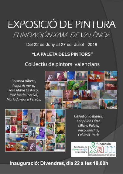 Cartel exposición de pintura
