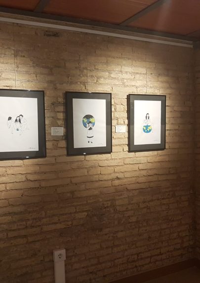 Exposición de cuadros